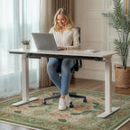 48"x72" Office Chair Mat for Hardwood Tile Floor, Under Desk Carpet Protector - Image 2