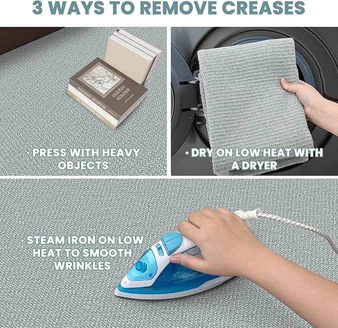 EARTHALL Washable Runner Rug 3x6 Ft Non Slip Runners - Image 4