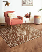 BESTSWEETIE Area Rug 2x4 Rug Machine Washable Non-Slip Low Pile Print Pattern - Image 6