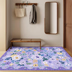 DUKINO 3x5 Area Rug, Floral Rugs - Image 8