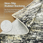 BEIMO Area Rugs 5x7 for Living Room Bedroom, Modern Abstract Machine Washable - Image 7