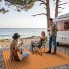 GENIMO Outdoor Rug for Patio Clearance, Lightweight Waterproof RV Camping Mat - Image 4