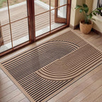 Tangsoo Rainbow Easy Jute Rug, 2x3 Washable Small Area Rug - Image 2