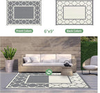 GENIMO 6' x 9' Outdoor Rug Waterproof - Image 6