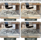 36"x48" Office Chair Mat for Hardwood Tile Floor, Under Desk Carpet Protector - Image 6