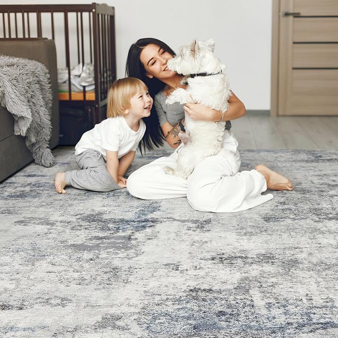 DMOYEST 12x15 Area Rug for Living Room, Washable & Non Slip Large Indoor Carpet - Image 6