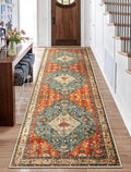 SERISSA Boho Washable Runner Rug by SERISSAHomeDecorCollection