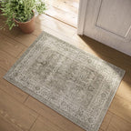Machine Washable Small Rugs for Kitchen: Door Mat Indoor Entrance 2x3 Throw Rug by palohom