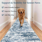 Washable Carpet Runners for Hallway 14ft-Non Slip Floor Runners for Dogs - Image 3