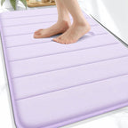 OLANLY Memory Foam Bath Mat 34x21, Super Soft Absorbent Bathroom Rugs, Quick Dry by OLANLY