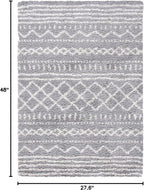 SAFAVIEH Arizona Shag Collection Accent Rug - Image 2