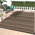GENIMO Outdoor Rug for Patio Clearance, Lightweight Waterproof RV Camping Mat by GENIMO
