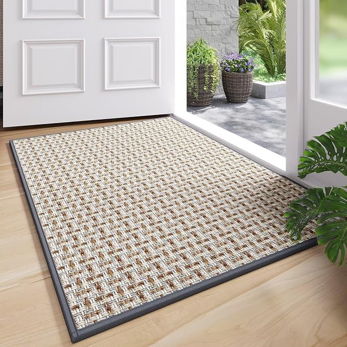 YDKGL Door Mat 31"x47", Dirt Resistant and Absorbent, Non-Slip Rubber Backing by YDKGL