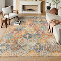 Lahome Moroccan Washable Area Rugs 9x12 Living Room, Soft 9x12 Area Rug by Lahome