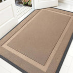 OLANLY Front Door Mat Indoor Outdoor Entrance, Waterproof All-Season, by OLANLY