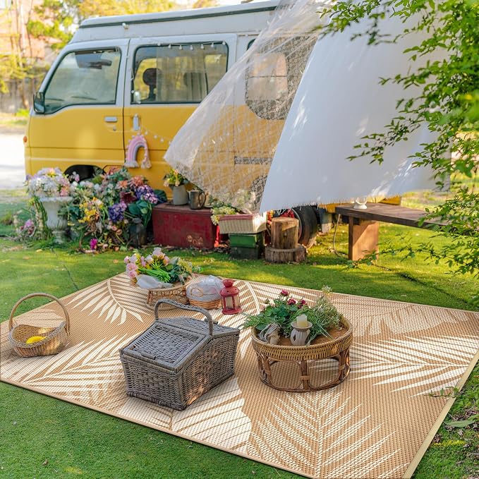 GENIMO Outdoor Rug 9' x 12' Waterproof - Image 3