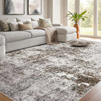 DMOYEST 10x14 Area Rug for Living Room, Washable & Non Slip Large Indoor Carpet by DMOYEST