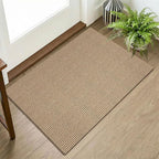 KOZYFLY Indoor Door Mat 2x3 ft Small Area Rugs Washable Front Door Mat Non Slip by KOZYFLY
