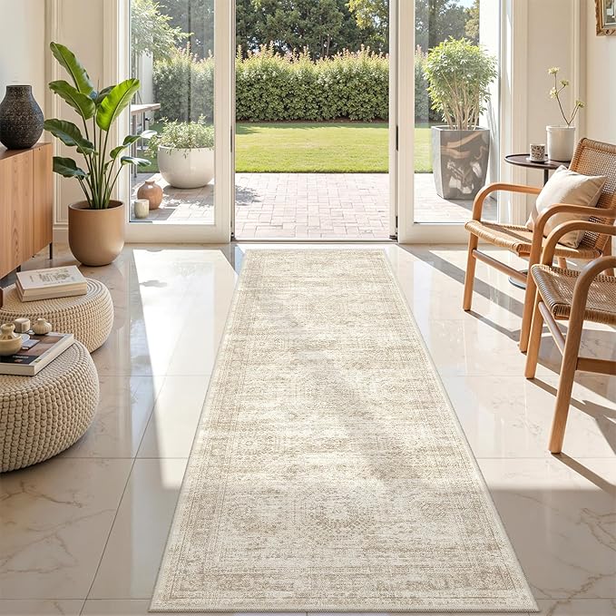 2x7 Runner Rug Non Slip, Thin Entryway Washable Rug - Image 5