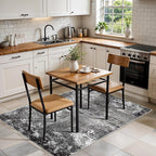 3x5 Washable Entryway Rug – Non-Slip Rubber Backed Small Area Rug - Image 5