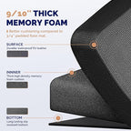 FEATOL Anti Fatigue Mat for Standing, 9/10 Extra Thick Ergonomic Standing Desk - Image 5