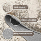 2.6'x8' Hallway Runner Washable Rug - Image 5