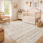 Nakagishi Area Rug Living Room Rugs: 10x12 Large Soft Machine Washable Boho - Image 7