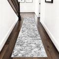 Runners for Hallways Ultra Non-Slip 2x8 Washable Kitchen Rug Abstract Tear and by TTelephant
