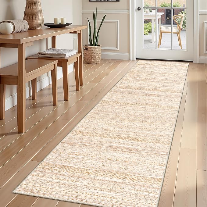 Miukiki 2x8 Runner Rug Moroccan Washable Kitchen Rug Non Slip Indoor Floor - Image 7