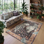 Moynesa Tiger Washable Area Rugs - Image 7