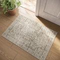 Machine Washable Throw Rugs for Entryway: Door Mat Indoor Entrance 2x3 Small by palohom