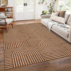 ROYHOME Washable Rug 9x12 Area Rugs by ROYHOME