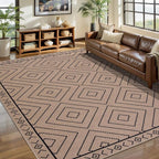 Tangsoo Modern Easy Jute Rug 5x7 Large Washable Area Rug - Image 2