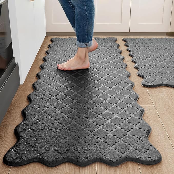 Arenarug Upgrade Scalloped Embossed Kitchen Mats by ArenaRug