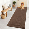 OLANLY Dog Door Mat for Muddy Paws 70x24, Ultra Absorbent Chenille Mud Doormat by OLANLY