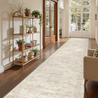 3x16 Washable Runner Rug for Hallway, Non-Slip Long Hallway Runner for Entryway - Image 3