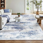 5x7 Area Rugs, Abstract Morden Soft Washable Rug, Non-Slip Low Pile Rugs by Yarooge