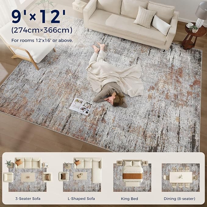 DMOYEST Area Rug Living Room Rugs - Image 6