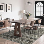 Miukiki 6x9 Area Rug for Living Room Moroccan Washable Rugs Non Slip Indoor - Image 7