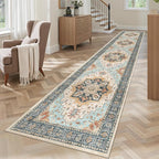Madane Runner Rugs for Hallway 2x10 Long Washable Non-Slip Hallway Runner Rug - Image 2