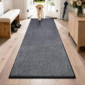 PURRUGS Dirt Trapping Door Mat 31.5" x 70", Non-Slip Machine Washable Entryway by PURRUGS