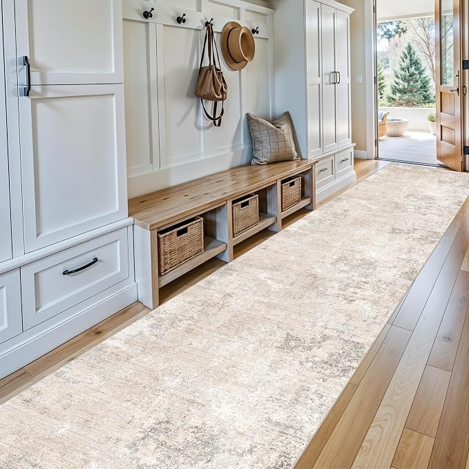 3x15 Ft Long Hallway Runner Rug – Non-Slip Washable Kitchen Floor Rug - Image 3