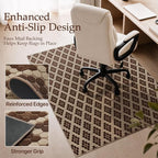 48"x60" Office Chair Mat for Hardwood Tile Floor, Under Desk Carpet Protector - Image 5