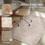 36"x48" Office Chair Mat for Hardwood Tile Floor, Under Desk Carpet Protector - Image 3