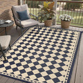 HUGEAR Outdoor Rug for Patios Clearance, Waterproof Mat, Large Outside Carpet by HUGEAR