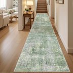 Soalmost Runner Rug 2x12 Washable Non-Slip Hallway Runner Rugs by Soalmost