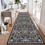 3x10 Botanical Hallway Runner Rug by ZHXXUJ