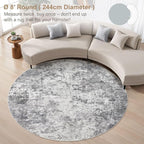 UERMEI 8ft Round Area Rug Living Room Rugs - Image 4
