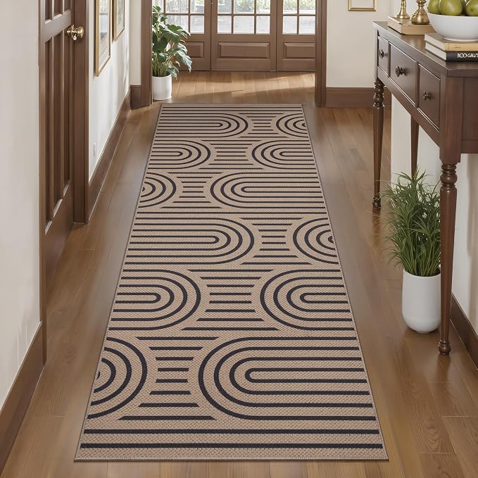 Tangsoo Easy Jute Rug 2x6 Washable Kitchen Runner by Tangsoo