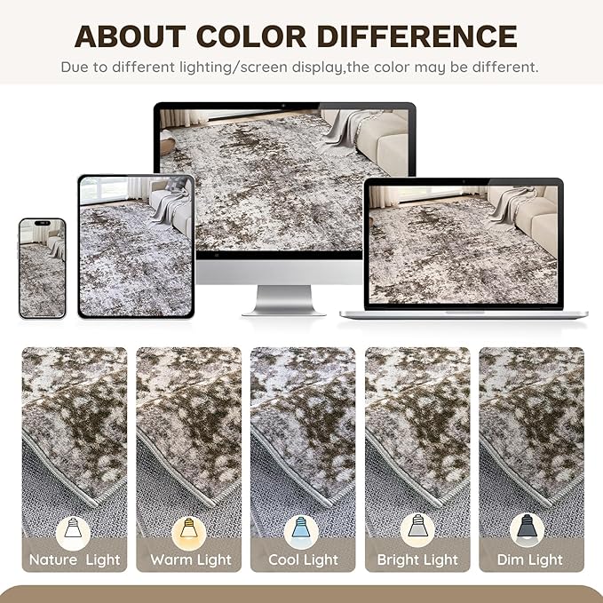 DMOYEST 6x9 Area Rug - Image 4